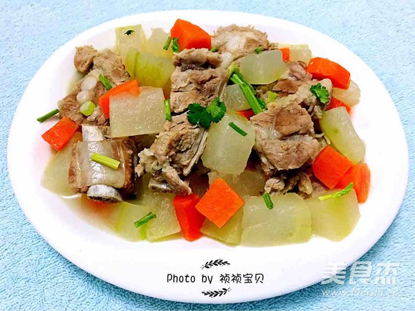 Ribs Stewed with Vegetables recipe