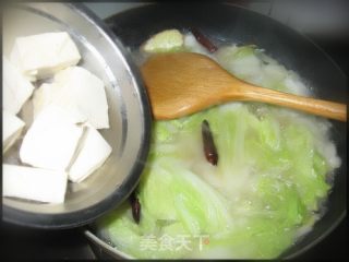 Cabbage Squid Tofu Pot recipe