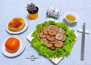 #diy零食# Braised Money Pigskin recipe