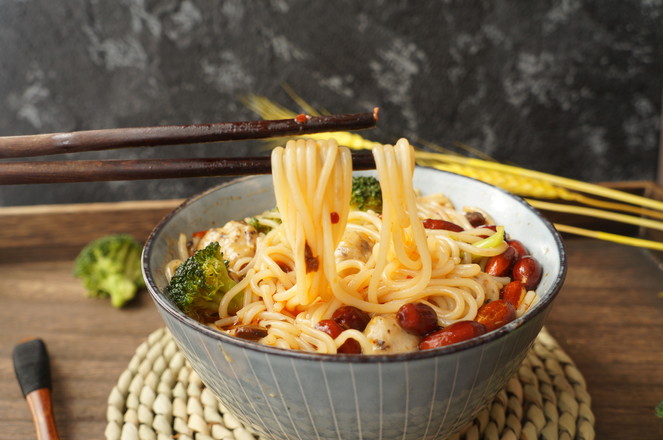 Spicy Mushroom Fish Ball Rice Noodle recipe