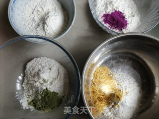 Mini Bean Paste Bun recipe