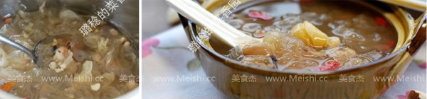 Ginkgo Honey Bean and White Fungus Sweet Soup recipe