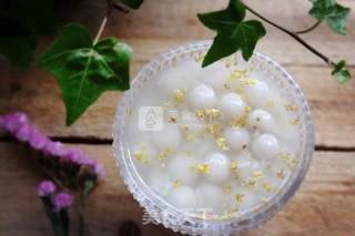 Sweet-scented Osmanthus Distilled Rice Balls recipe