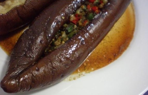 Microwave Roasted Eggplant recipe