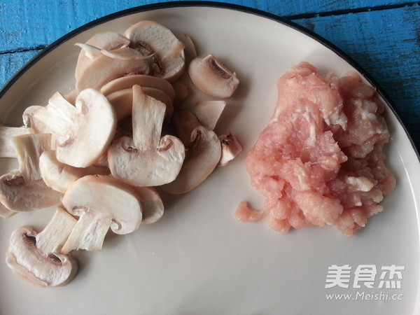 Mushroom Minced Pork Congee recipe
