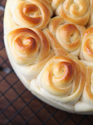 Romance and Delicious Rose Flower Bread