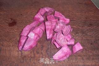 Purple Sweet Potato and Tremella Soup recipe
