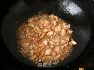 Mountain Game-sliced Meat and Willow Sprouts recipe