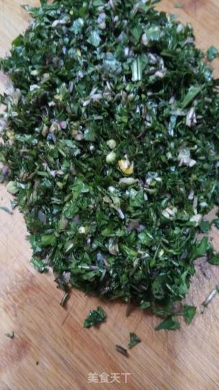 "spring Wild Vegetables" Dandelion Scrambled Eggs recipe