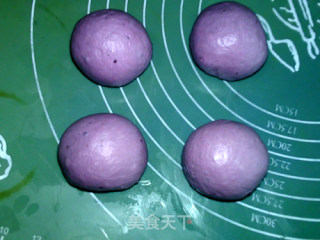 【united States】purple Sweet Potato Sausage Buns recipe