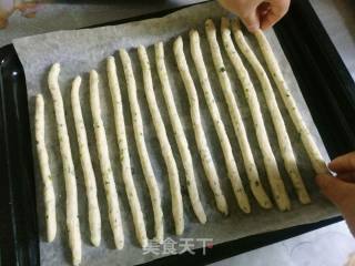 #等四session Baking Contest and is Eating Festival# Scallion Crisp Stick recipe