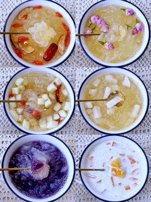 ️a Must in Spring and Summer‼ ️six Health Soup Soups‼ ️fresh Stewed Bird's Nest Gives A Good Look recipe