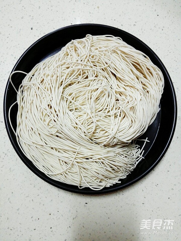 Noodles with Lard recipe