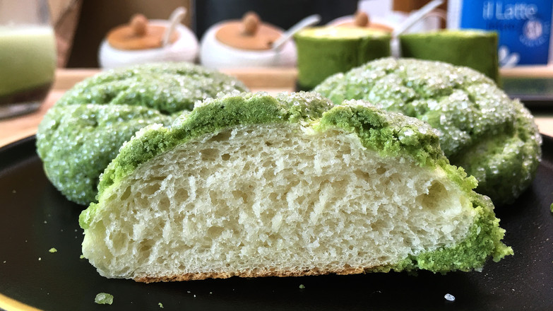 Matcha Meringue Bread Tutorial, Full of Happiness in One Bite. recipe