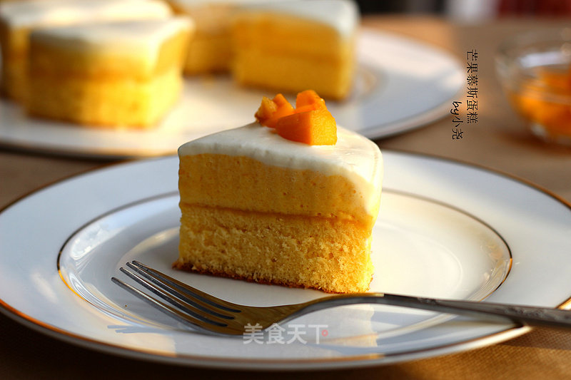 Mango Mousse Cake recipe