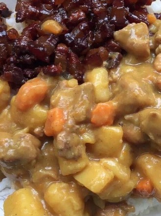 Curry Braised Pork Rice recipe