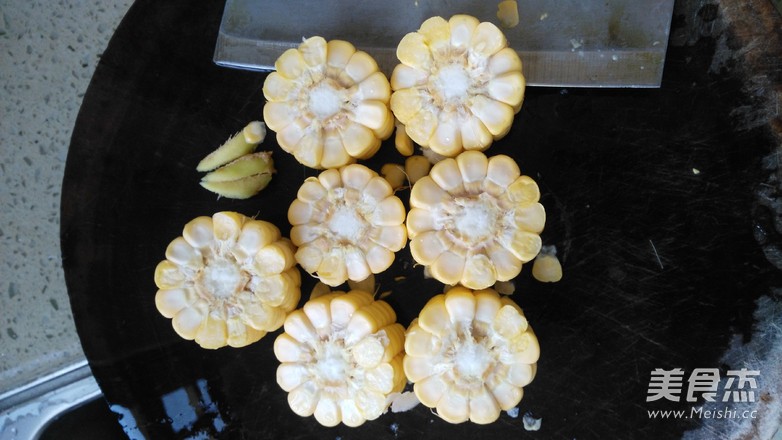 Corn Lotus Root Soup recipe