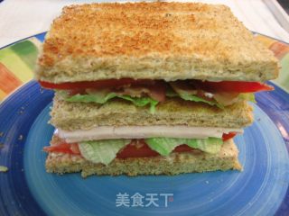 Tong Yi American Lunch-turkey Club recipe