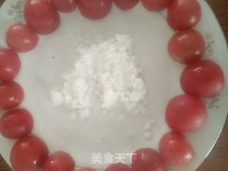 Assorted Tomatoes Mixed with Sugar recipe