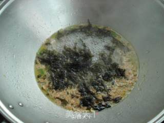 Egg Seaweed Soup recipe