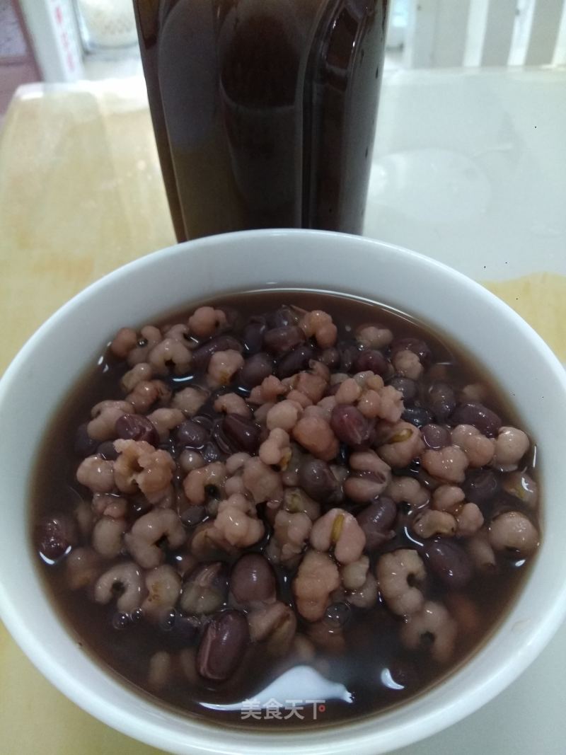 Red Bean and Barley Congee recipe