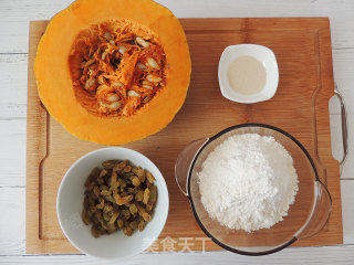 Raisin Pumpkin Hair Cake recipe
