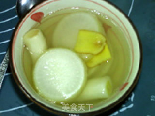 Radish and Scallion Soup recipe