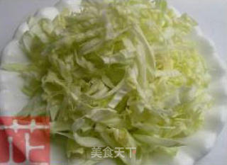 Stir-fried Vermicelli Cabbage with Shrimp Sauce recipe