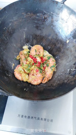 Makes People Suck The Aftertaste~~golden Garlic South American Prawns recipe