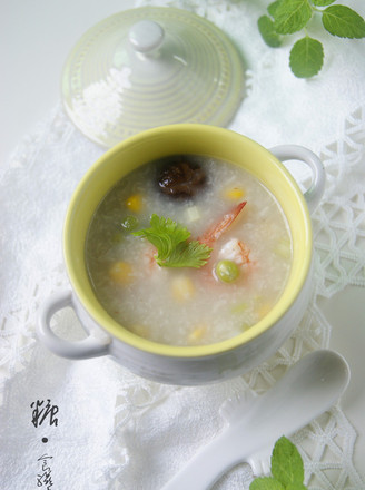 Fresh and Appetizing [pastoral Fresh Shrimp Congee] (rice Cooker Version recipe