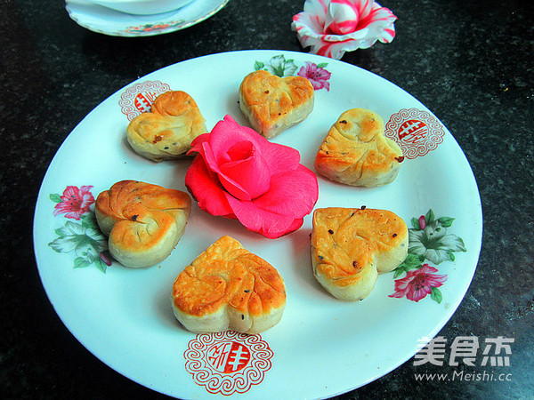 Scallion Heart Cake recipe