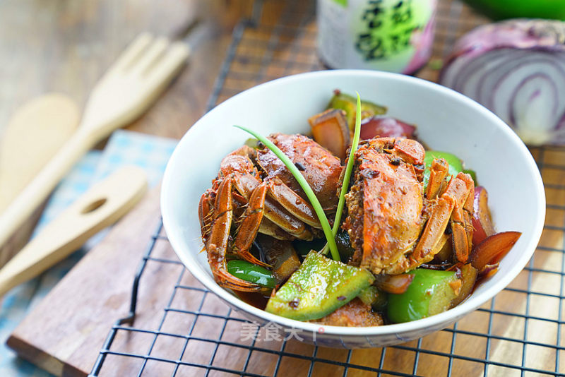 Mixed Vegetables and Soy Hairy Crabs recipe