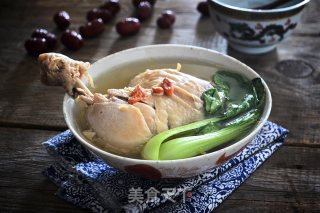 American Ginseng Stewed Chicken Soup recipe