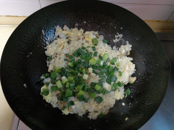 Fried Rice with Sea Oysters recipe