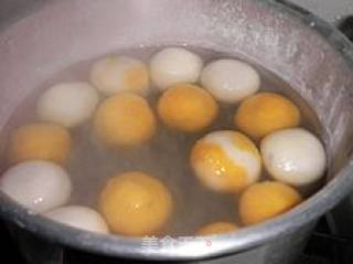 New Year Dishes 25 Pumpkin Bean Paste with Sesame ------ Lantern Festival Tangyuan recipe