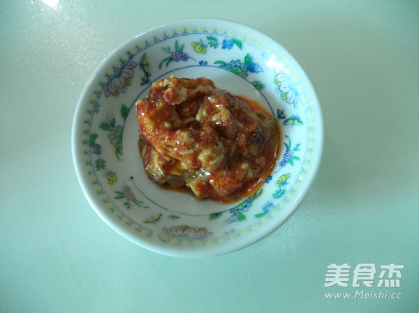 Fermented Bean Curd Mixed with Tomato Puree recipe