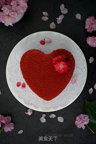 #四session Baking Contest and is Love Eating Festival# Six-inch Red Velvet Chiffon Cake recipe