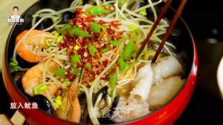 Korean Spicy Stewed Seafood Soup recipe