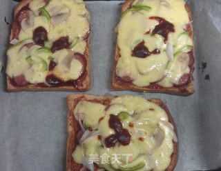 Diy Toast Pizza recipe