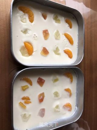 Fruit Soy Milk Cold Days recipe