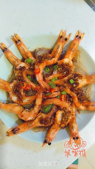 Golden Garlic Vermicelli Shrimp recipe