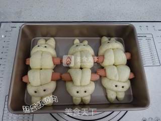 #aca Baking Star Competition#——sugar-free Low-fat Cute Rabbit Bread recipe