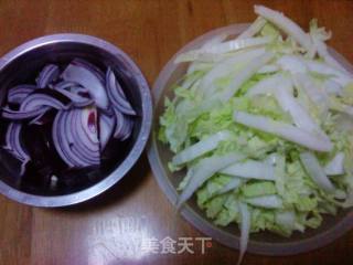 Stewed Cabbage with Onion and Tomato recipe