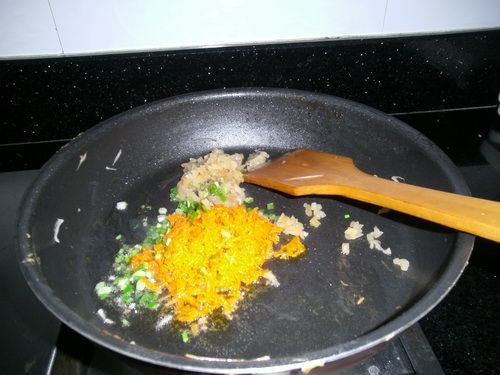 Fried Rice with Dried Vegetables recipe