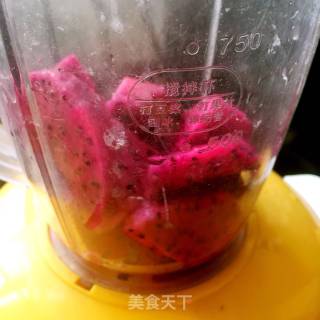 100% Dragon Fruit Popsicles recipe