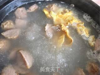 Tudou's [noodles of Spongy Noodles] [meatballs and Eggs and Vegetable Noodles] recipe