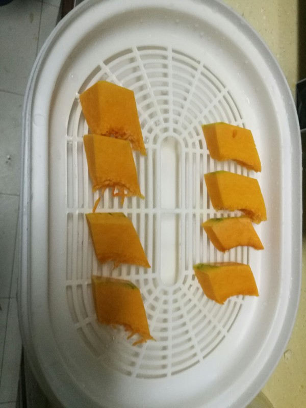 Microwave Steamed Pumpkin recipe