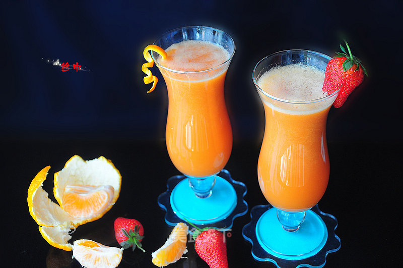 #东岭破壁机之# Fire Gan Strawberry Juice recipe