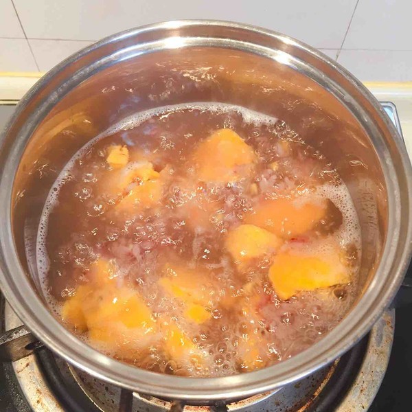 Leftover Rice and Sweet Potato Porridge recipe