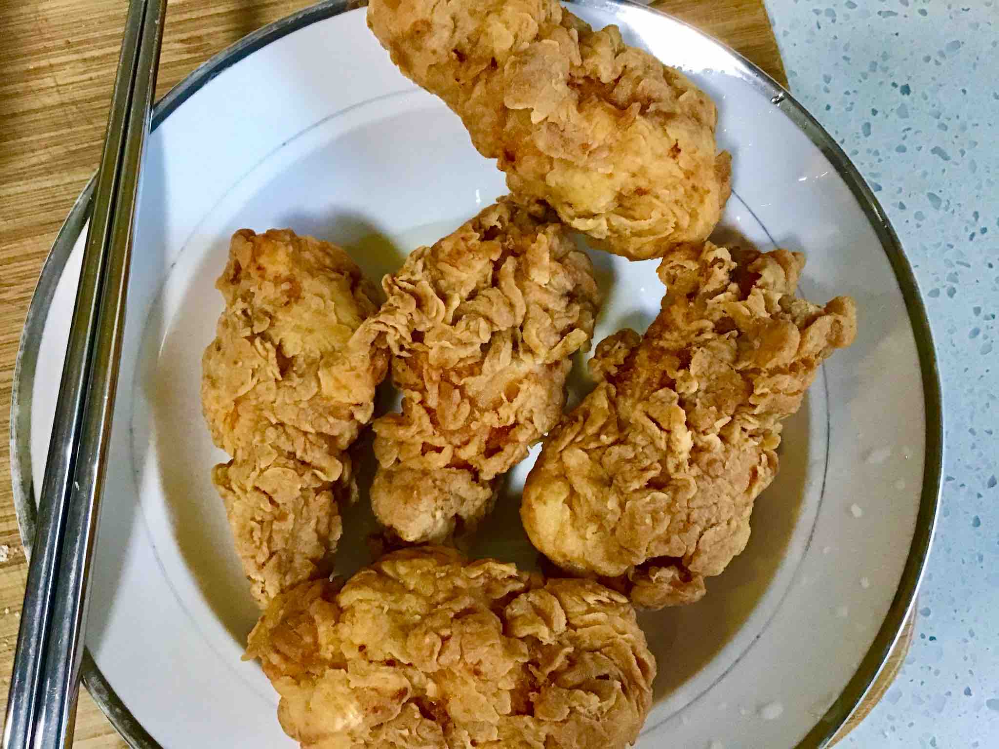 Fried Chicken Wings Root recipe
